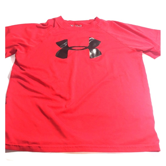 boys red under armour